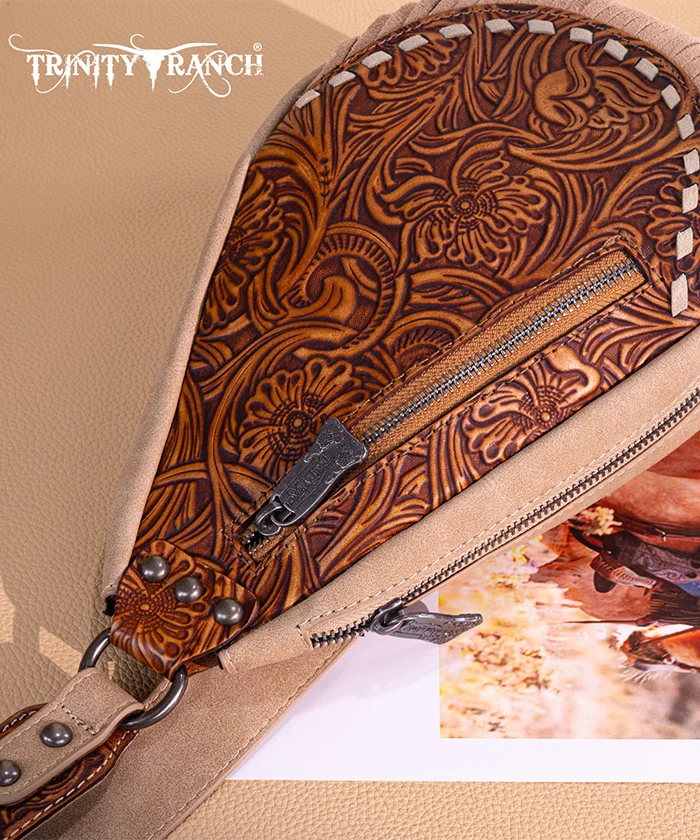 Wrangler Tooled Fringe Concealed Carry Purse: Fashion Meets Function